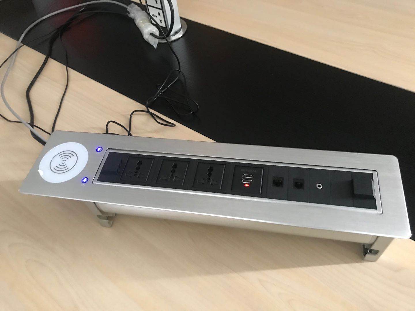 Hộp điện &acirc;m b&agrave;n nắp mở điện Novalink NV-ST803WQI